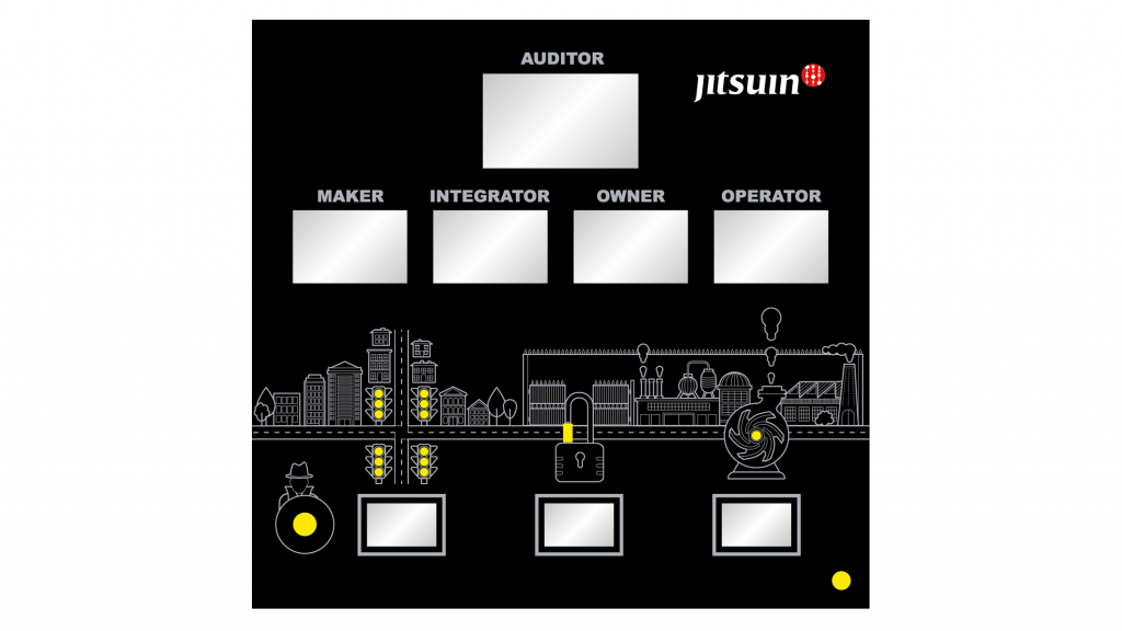 Jitsuin - exhibition booth graphic