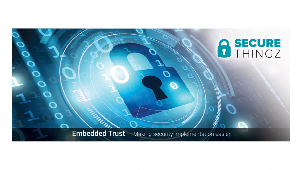 Secure Things - exhibition graphic